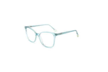 Women Urban Eyeglasses:Tracy - Light Blue - SpaceSMART Eye Clinic (Diagonal View)